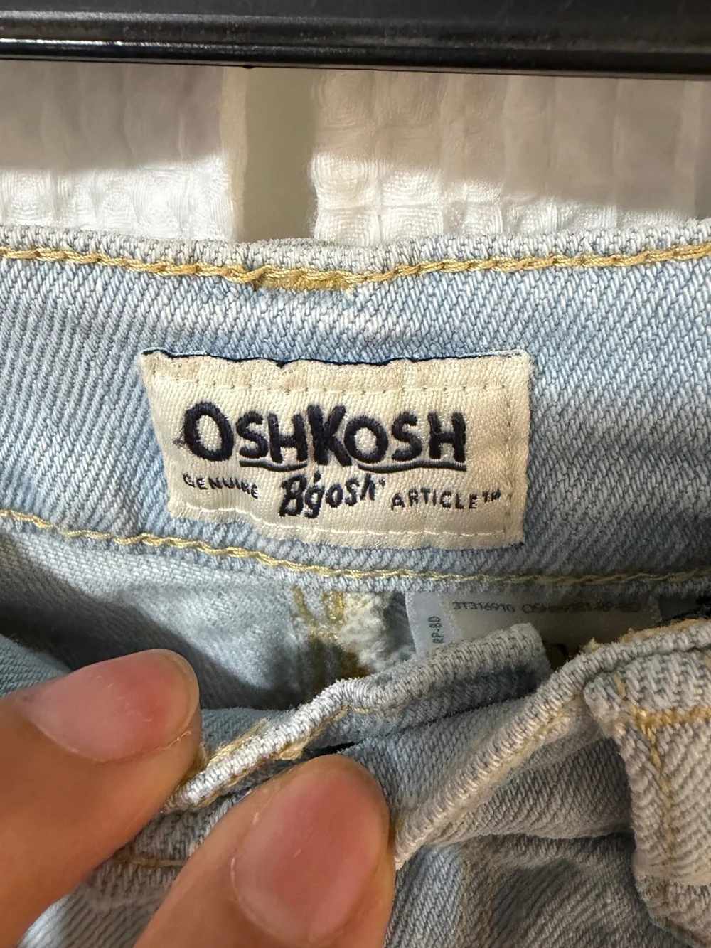 OshKosh B'gosh Pale Blue Relaxed Straight Jeans Size 10A/10